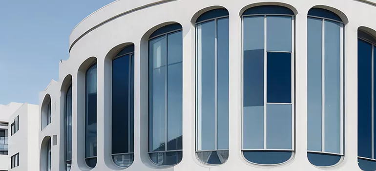 Geometric Window Curtains in Alameda, CA