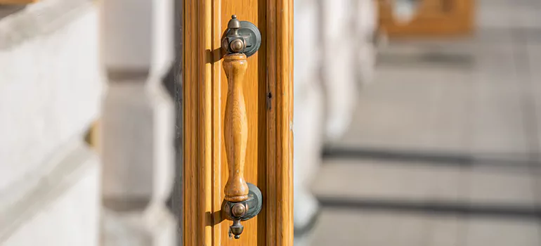 Wooden Pull Bar Installation in Alameda, CA