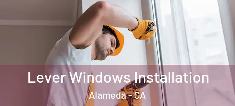  Lever Windows Installation Alameda - CA