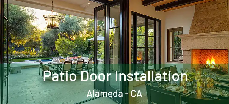  Patio Door Installation Alameda - CA