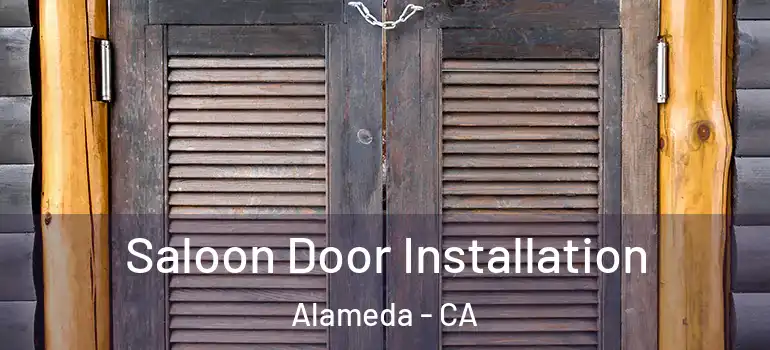  Saloon Door Installation Alameda - CA