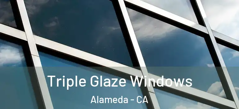 Triple Glaze Windows Alameda - CA